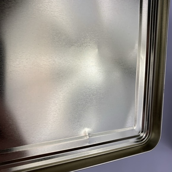 Vintage Tabby Kittens Cats in Flower Pots Picket Fence Collectible Tin 6"x7.5" - Picture 12 of 16